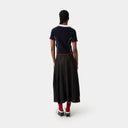 Eme Studios Fete Navy Knit Polo one-kickz