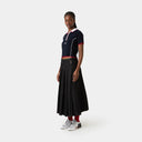 Eme Studios Fete Navy Knit Polo one-kickz
