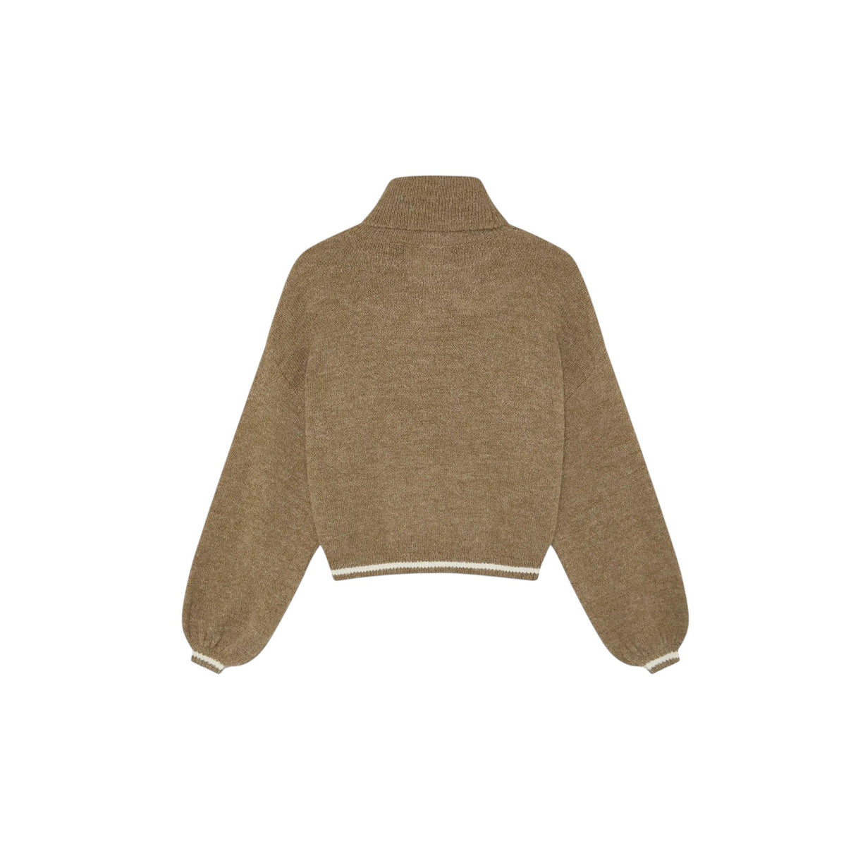 Eme Studios Gummy Turtleneck Knit Camel Brown