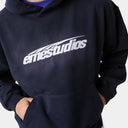 Eme Studios Inteal Navy Oversized Hoodie one-kickz
