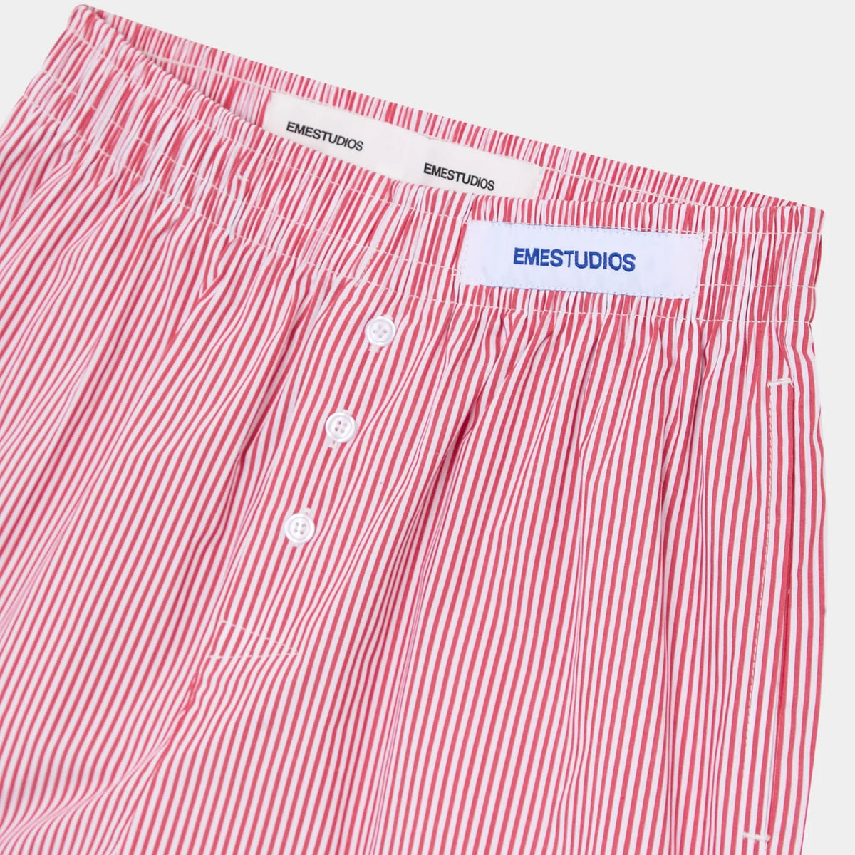 Eme Studios Jammies LS Cherry Striped Short