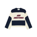 Eme Studios Layr Navy Knit Sweater one-kickz
