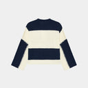 Eme Studios Layr Navy Knit Sweater