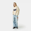 Eme Studios Pinstripe Knit Sweater Sugar one-kickz