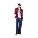 Eme Studios Thrill Burgundy Zipper Knit one-kickz