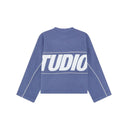 Eme Studios Thrill Crown Blue Reverse Crewneck one-kickz