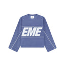 Eme Studios Thrill Crown Blue Reverse Crewneck one-kickz