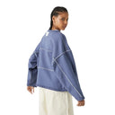 Eme Studios Thrill Crown Blue Reverse Crewneck one-kickz
