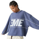 Eme Studios Thrill Crown Blue Reverse Crewneck one-kickz