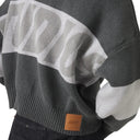 Eme Studios Thrill Grandpa Grey Zipper Knit