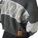 Eme Studios Thrill Grandpa Grey Zipper Knit one-kickz
