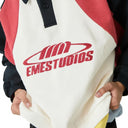 Eme Studios Tipton Navy Polo Crewneck one-kickz