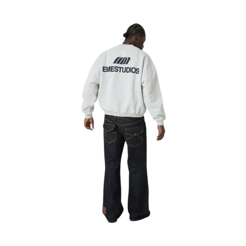Eme Studios Uniform Oversized Crewneck Mist