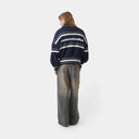 Eme Studios Unit Navy Zipper Knit one-kickz