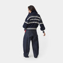 Eme Studios Unit Navy Zipper Knit one-kickz