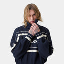 Eme Studios Unit Navy Zipper Knit one-kickz