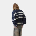 Eme Studios Unit Navy Zipper Knit one-kickz