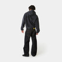 Eme Studios Waffle Navy Cropped Boxy Full Zip one-kickz
