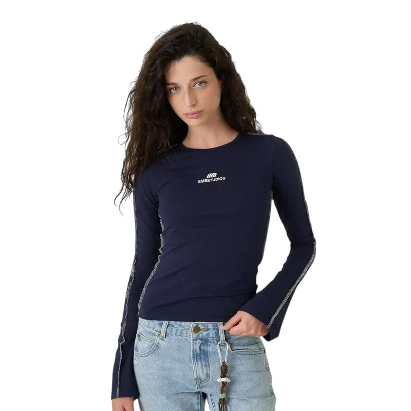Eme Studios Wally Long Sleeve Navy
