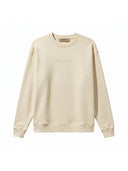 Fear Of God Essentials Relaxed Crewneck LongSleeve Tee Eggshell one-kickz