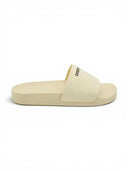 Fear Of God Essentials Slides Logo Beige one-kickz