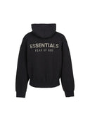 Fear of God Essential Fleece Hood Sweatshirt Black one-kickz