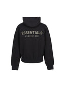 Fear of God Essential Fleece Hood Sweatshirt Black one-kickz
