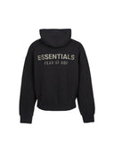 Fear of God Essential Fleece Hood Sweatshirt Black one-kickz