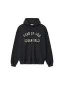 Fear of God Essentials 90's Fit Hoodie Vintage Black