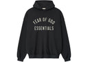 Fear of God Essentials 90's Fit Hoodie Vintage Black