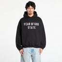 Fear of God Essentials 90's Fleece Hoodie Jet Black