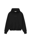 Fear of God Essentials Classic Fleece Hoodie Jet Black one-kickz