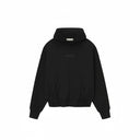 Fear of God Essentials Classic Fleece Hoodie Jet Black one-kickz