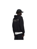 Fear of God Essentials Classic Fleece Hoodie Jet Black one-kickz