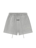 Fear of God Essentials Classic Fleece Sweatshort Concrete Heather one-kickz