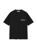 Fear of God Essentials Classic Short Sleeve Tee Jet Black one-kickz