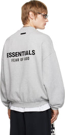 Fear of God Essentials Fleece Crewneck Light Heather Gray