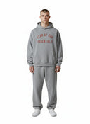 Fear of God Essentials Fleece Hoodie Dark Heather one-kickz