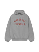 Fear of God Essentials Fleece Hoodie Dark Heather one-kickz