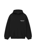 Fear of God Essentials Fleece Hoodie FW24 Black one-kickz