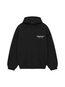 Fear of God Essentials Fleece Hoodie FW24 Black one-kickz