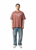 Fear of God Essentials Heavy Crewneck Tee Crimson one-kickz