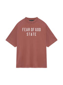Fear of God Essentials Heavy Crewneck Tee Crimson one-kickz