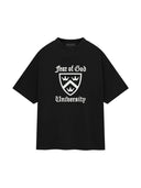 Fear of God Essentials Heavy Crewneck Tee FW24 Black one-kickz