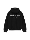Fear of God Essentials Heavy Fleece Full Zip Hoodie Black