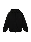 Fear of God Essentials Heavy Fleece Full Zip Hoodie Black