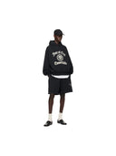 Fear of God Essentials Heavy Fleece Vintage Shrunken Hoodie Black one-kickz