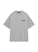 Fear of God Essentials Jersey Crewneck T-Shirt Light Heather Gray one-kickz