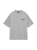 Fear of God Essentials Jersey Crewneck T-Shirt Light Heather Gray one-kickz