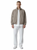 Fear of God Essentials Modern Fleece Piping Track Jacket Homestead Heather one-kickz